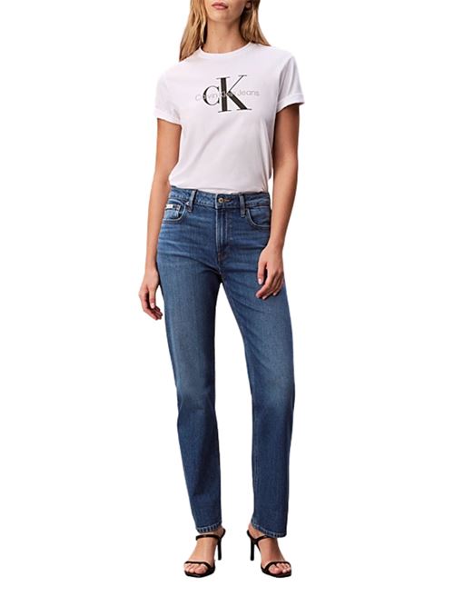 Jeans vita alta Calvin Klein Jeans | LV047B913GYCC